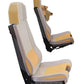9310 Series Height Adjustable Crew Seat Upholstery Kit for BK 117 helicopter – includes headrest, backrest, and bottom covers with Genlite foam.