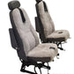 Cessna 208 Caravan Aircraft Interior Pilot/Co-Pilot Seat Upholstery – Sheepskin & Leather