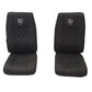 Bell 206L aft seat assemblies in aviation leather