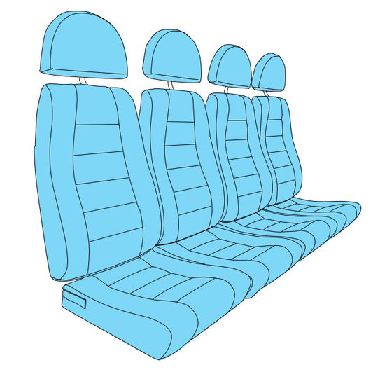 Rear Pax Seat Assy, Generation IV