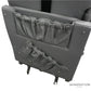 Beech 1900C/D pilot and co-pilot seat assemblies with sheepskin covers and Genlite foam cushions installed
