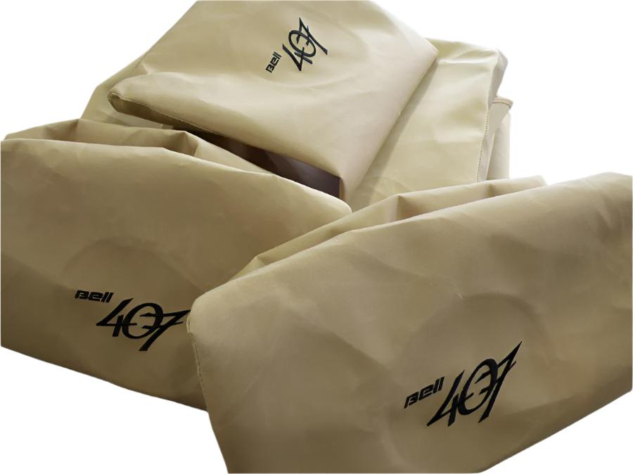 Bell 407 Seat over covers, High density seating