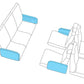 Bell 407 Armrest Covers