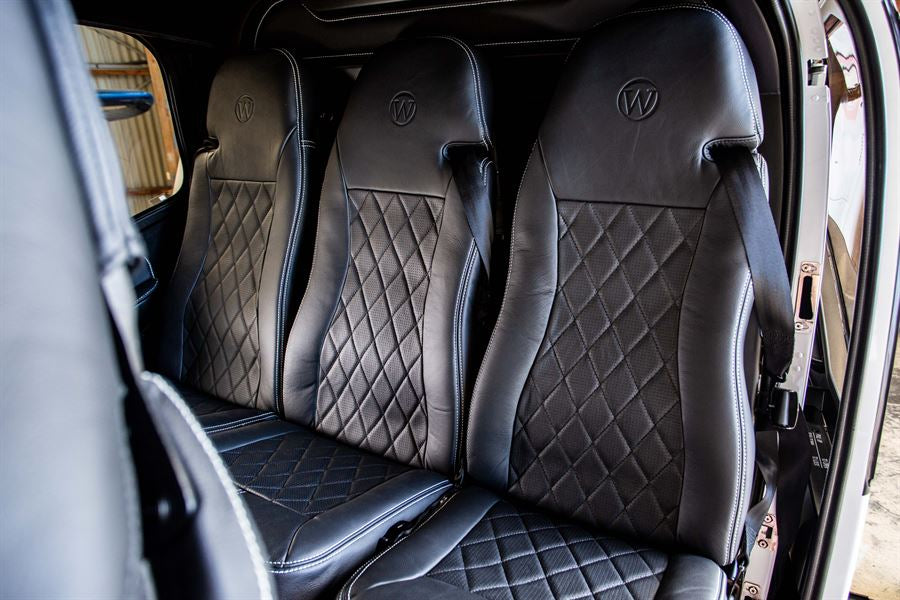 EC120 Rear Pax Seat Covers