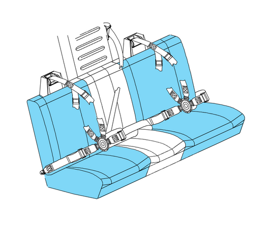 E Model, FWD Seat Assy, Generation I, W/o Centre Seat