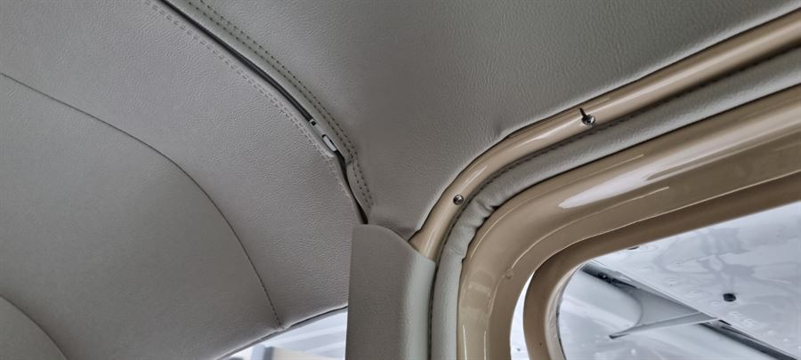 Cessna 182 Aircraft Interior Door Windlace Assembly | Quality Foam-Core Seal