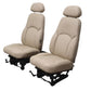 Cessna 182 P/Q leather seat cover kit with headrests