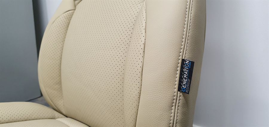 Cessna 182 P/Q leather seat cover kit with headrests