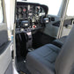 Cessna 182 custom leather sidewall trim panel set