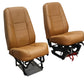 Custom leather seat upholstery for C182 J/K/L/M/N models