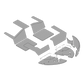 Robinson R44 helicopter flooring