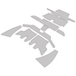 Bell206 Jetranger Vinyl Flooring Set