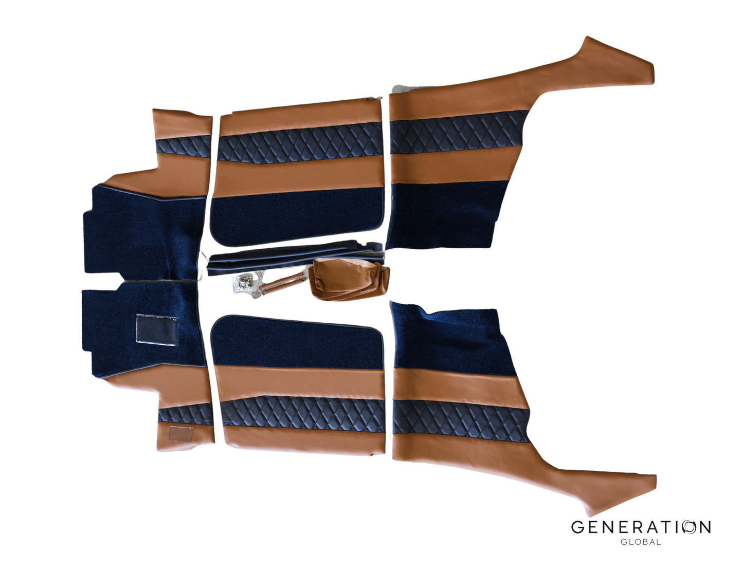 Cessna 182 Aircraft Interior Sidewall Trim Panels | Full Interior Kit with Custom Colours