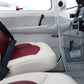 Cessna C206 Aircraft Interior leather seat upholstery front and rear seats.