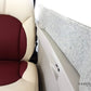 Cessna C206 Aircraft Interior leather seat upholstery front and rear seats.