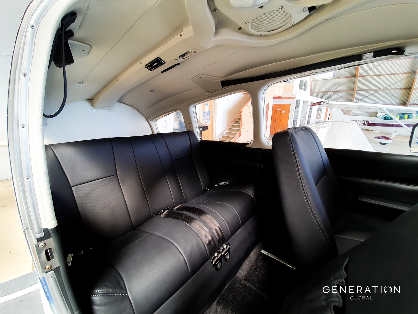 Complete PA-28 seat upholstery assembly – 2 singles, 1 bench