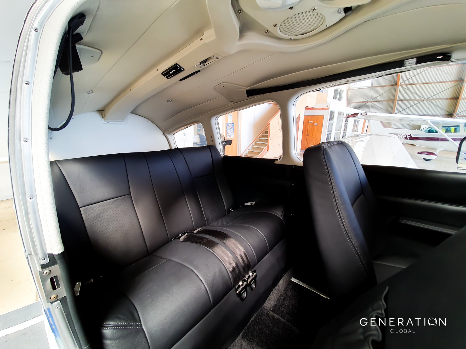 Complete PA-28 seat upholstery assembly – 2 singles, 1 bench