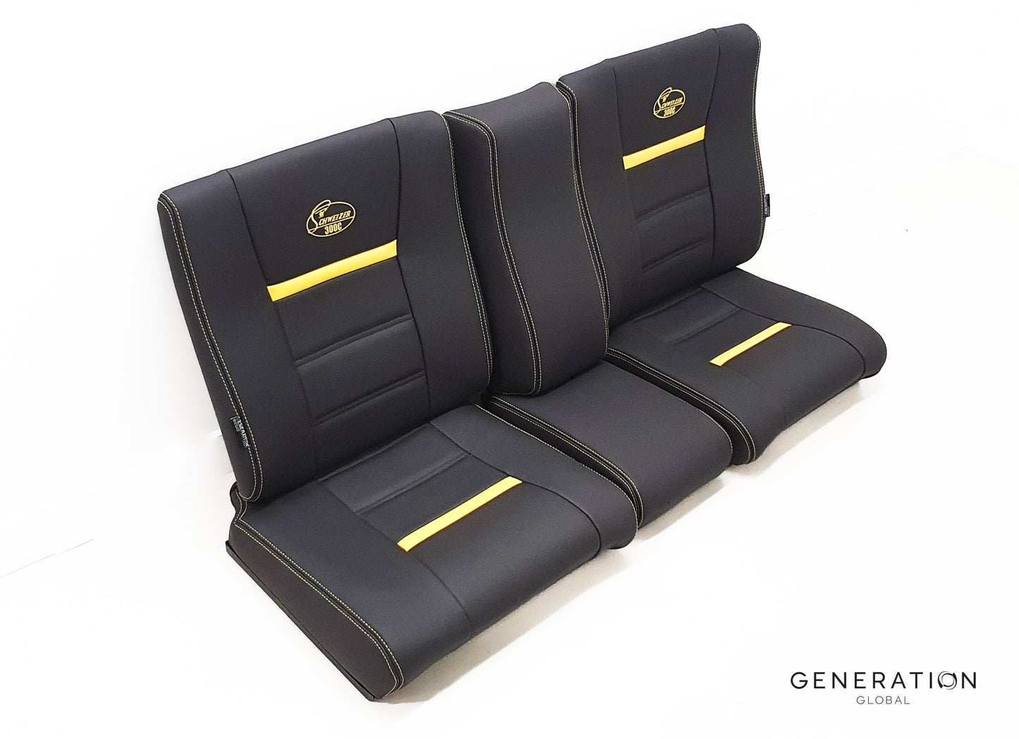 3-Seat Assemblies leather seat upholstery for Schweizer 300 