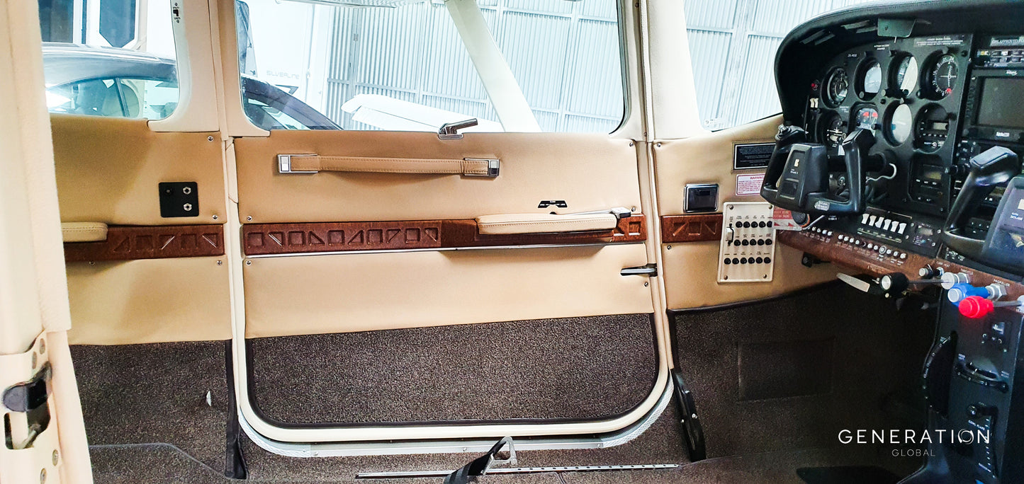Cessna T182 Aircraft Interior Sidewall Trim Panels | Full Interior Kit with Custom Colours