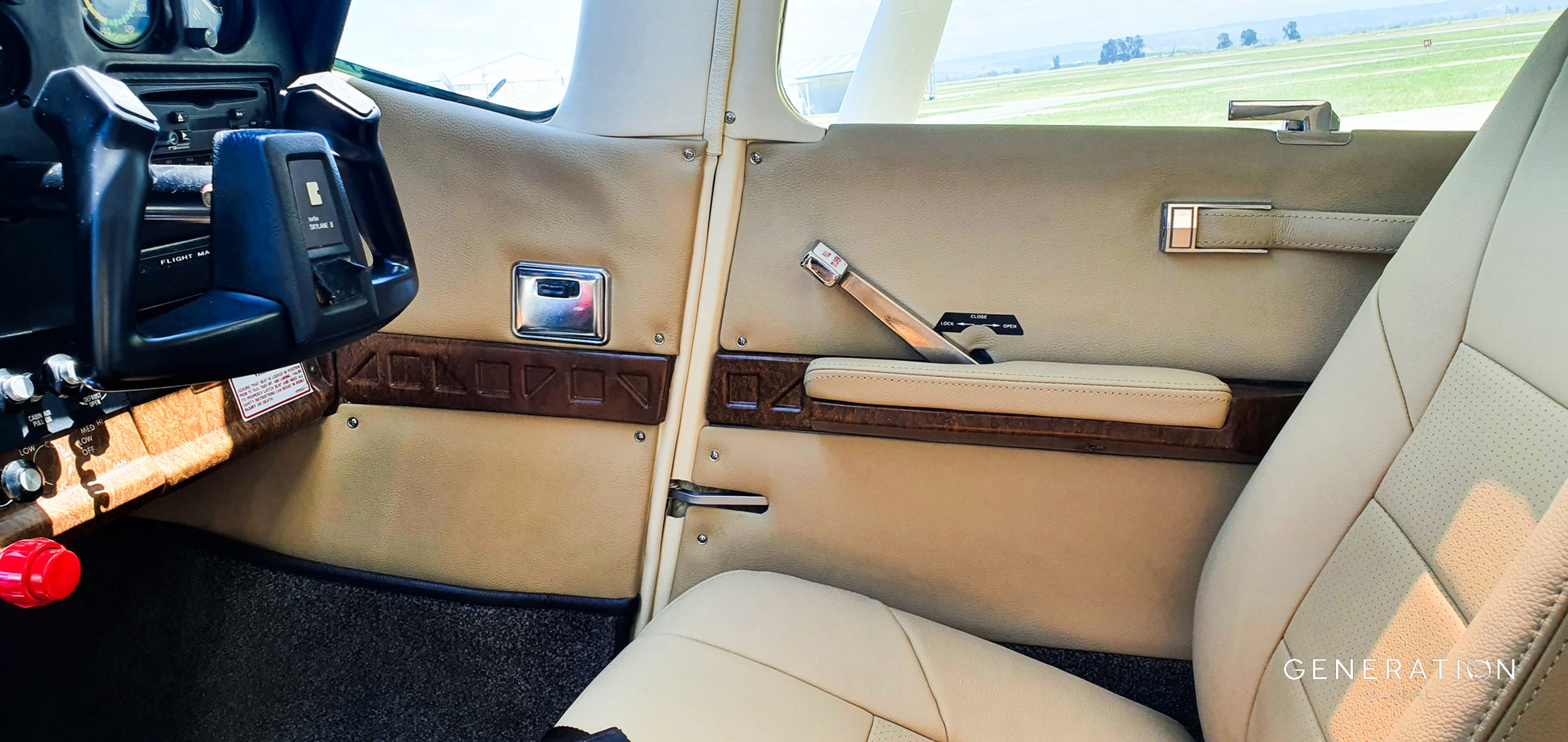 Cessna T182 Aircraft Interior Sidewall Trim Panels | Full Interior Kit with Custom Colours