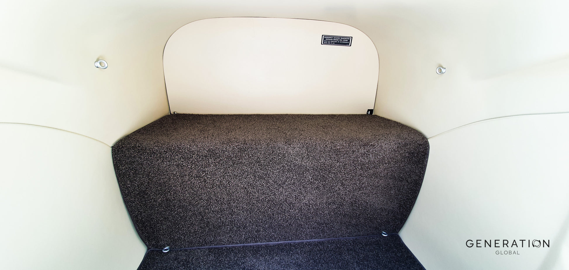 Cessna C182R & T182 Aircraft Interior Carpet Set Premium Interior Upgrade Kit