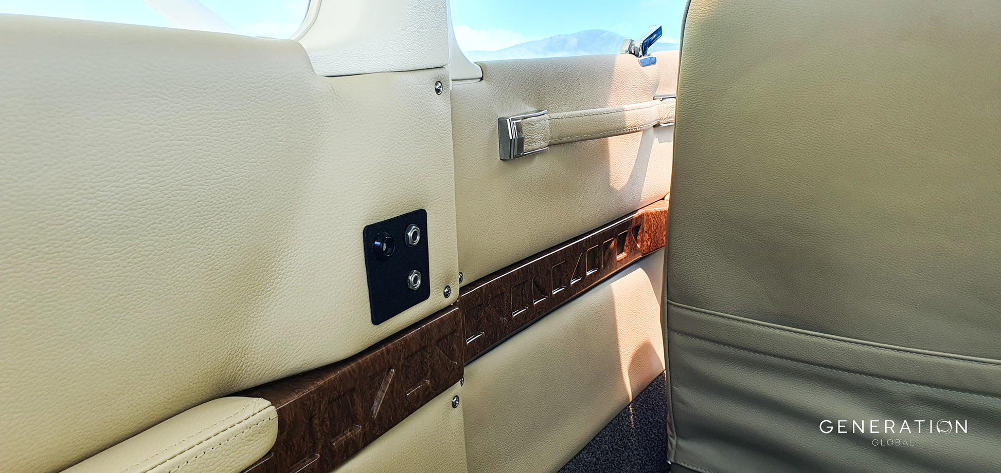 Cessna T182 Aircraft Interior Sidewall Trim Panels | Full Interior Kit with Custom Colours