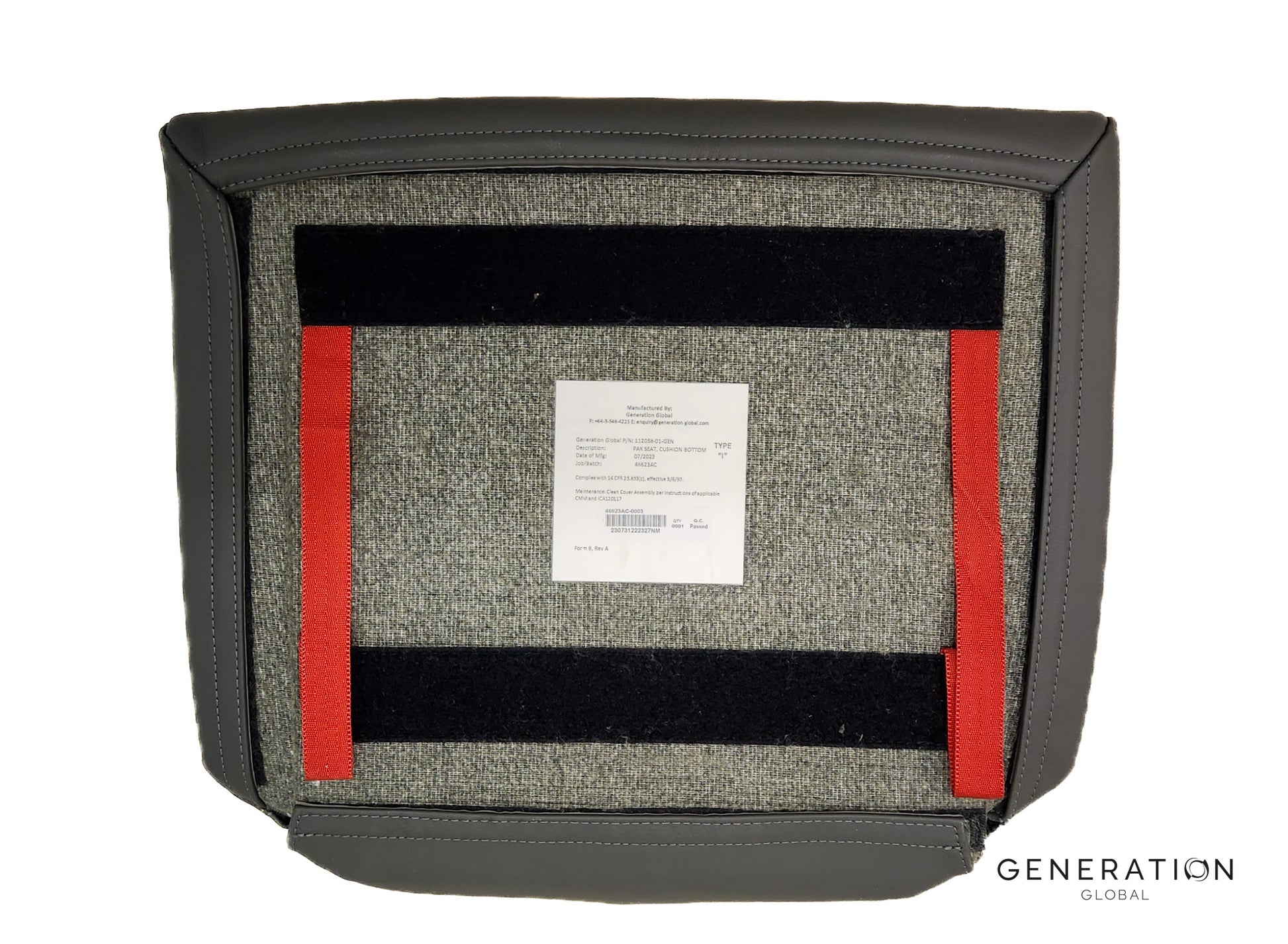 Saab 340 D121 Series Passenger Seat Cushions – Bottom and Backrest – Aviation Foam