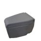 Bell 206 aft-facing armrest leather cover with stitching
