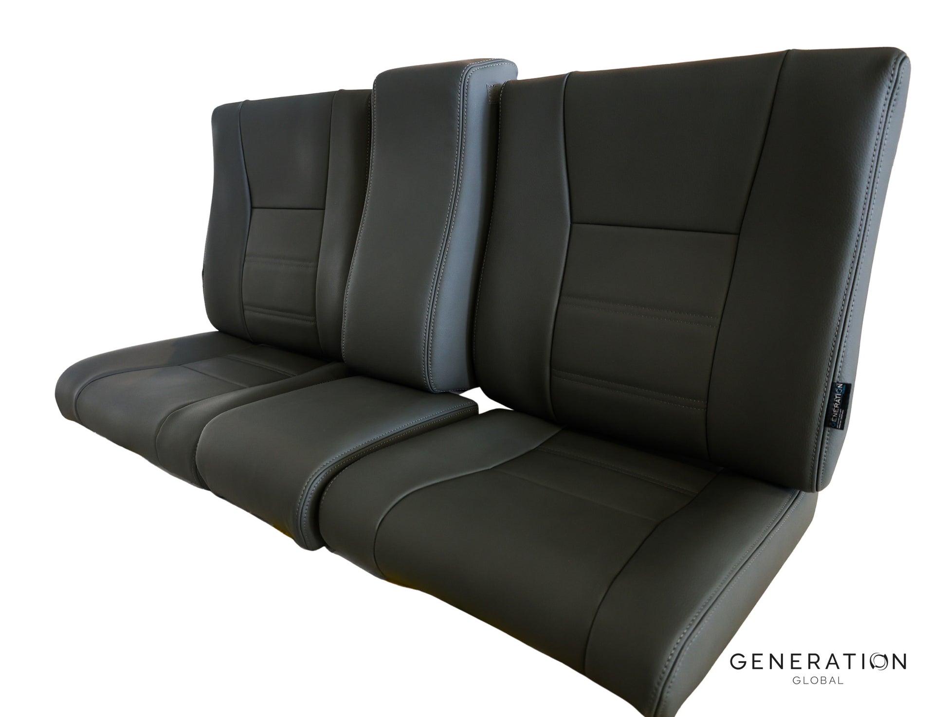 3-Seat Assemblies leather seat upholstery for Schweizer 300 