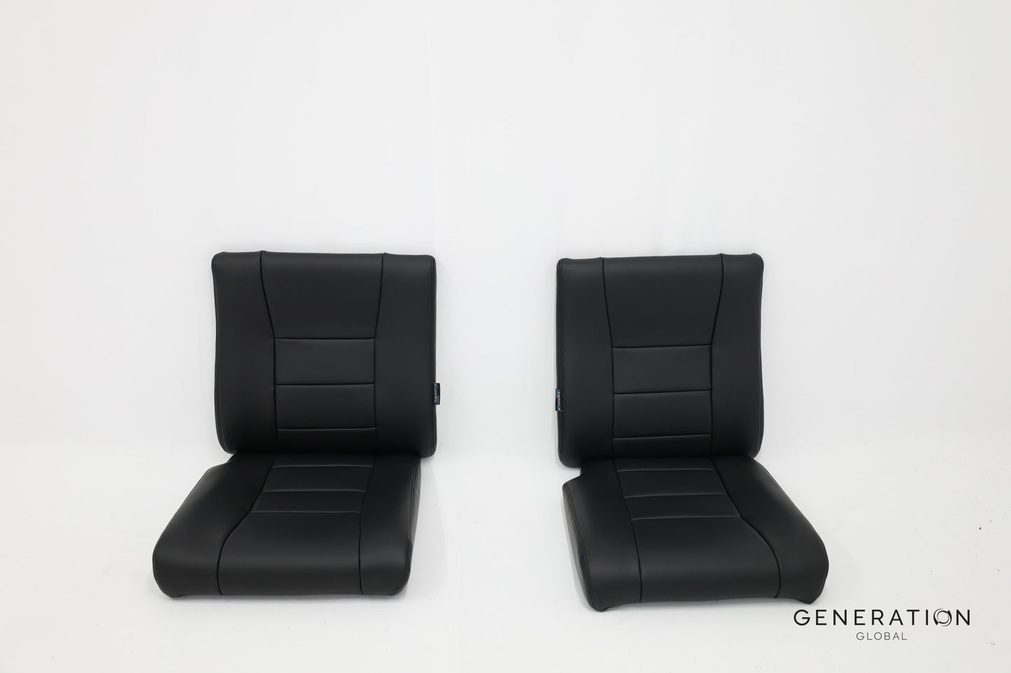 LH & RH Seat Assemblies for Hughes 269/300C, Schweizer S300 – Gen I, aviation leather, Genlite foam, Velcro panels, EASA approved