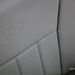 Set of 3 Generation I forward seat assemblies (LH, RH, Centre) for MD/Hughes 500E helicopter with aviation leather and composite backs.