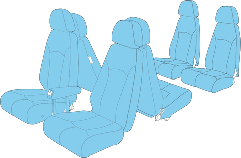B58 Seat Upholstery - 6 Place Seating