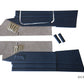 Piper PA-28-140 sidewall trim panel kit with aviation-grade vinyl, upholstered armrests and integrated storage pockets.