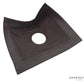 Co‑pilot cyclic boot for MD/Hughes 369 and 500 helicopters, black stretch fabric with ABS surround and reinforced leather holes.