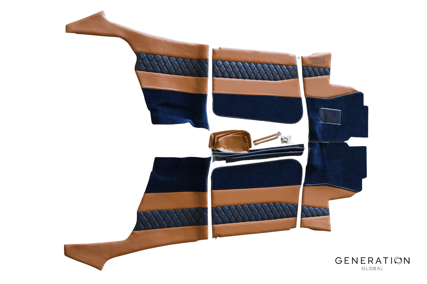 Cessna 182 Aircraft Interior Sidewall Trim Panels | Full Interior Kit with Custom Colours