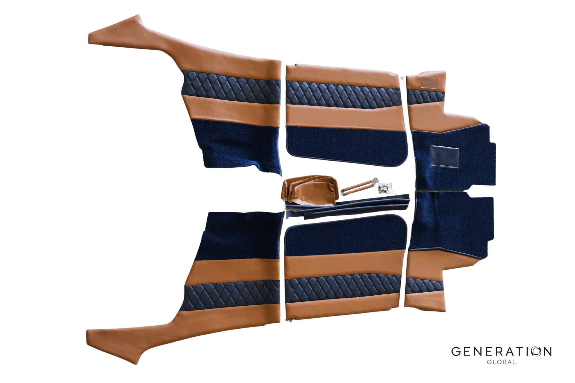 Cessna 182 Aircraft Interior Sidewall Trim Panels | Full Interior Kit with Custom Colours