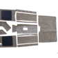 Piper PA-28-140 Carpet set for aircraft interior