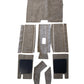 Plush WN-120 aviation carpet for Piper PA-28-140 aircraft interior refurbishment and restoration.