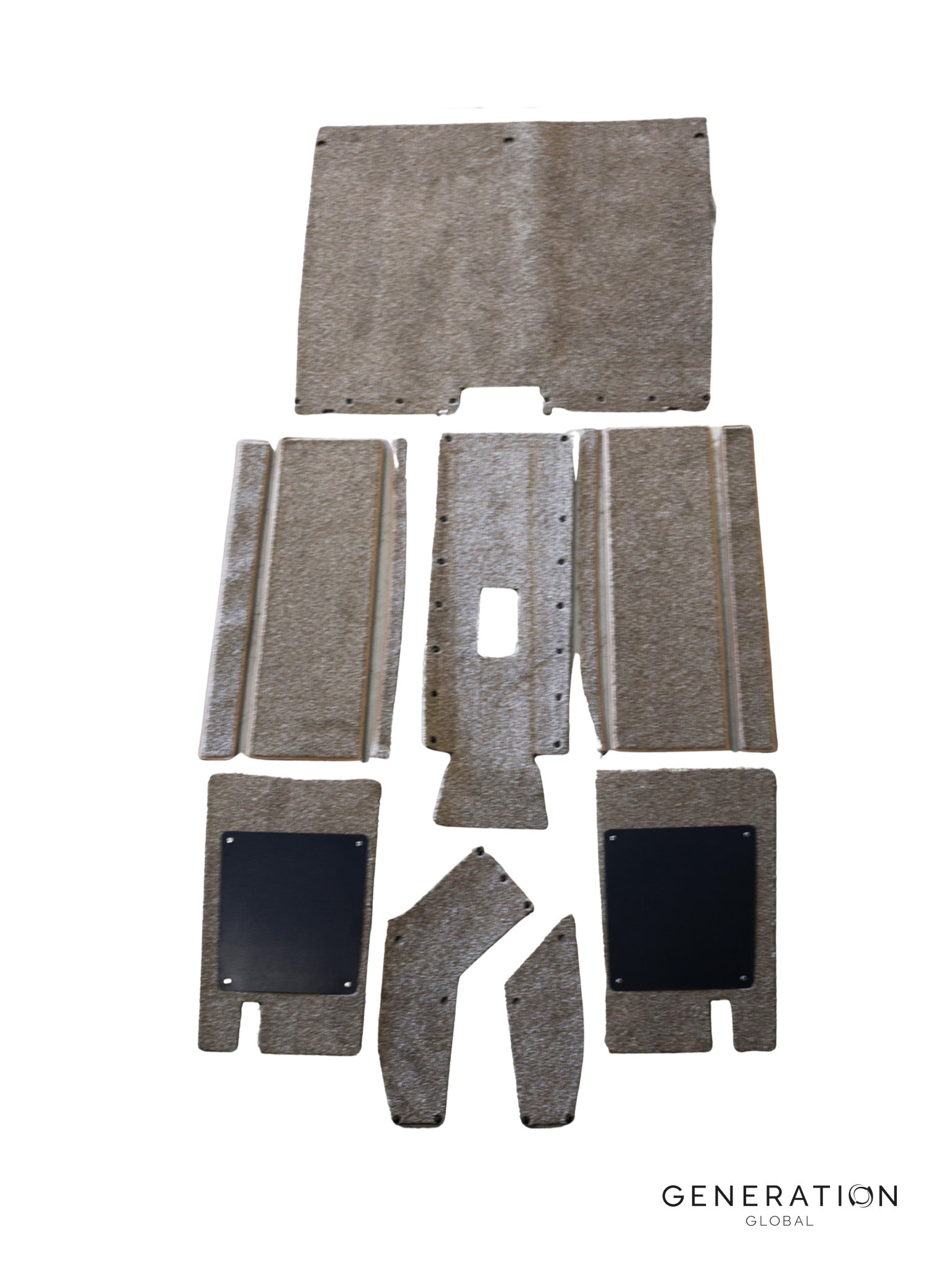 Plush WN-120 aviation carpet for Piper PA-28-140 aircraft interior refurbishment and restoration.