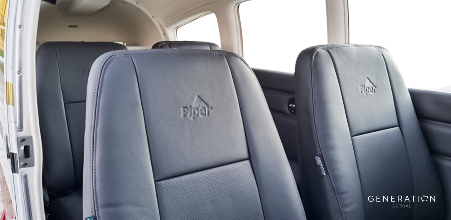 Piper PA-28 Seat Upholstery (4 x bucket)