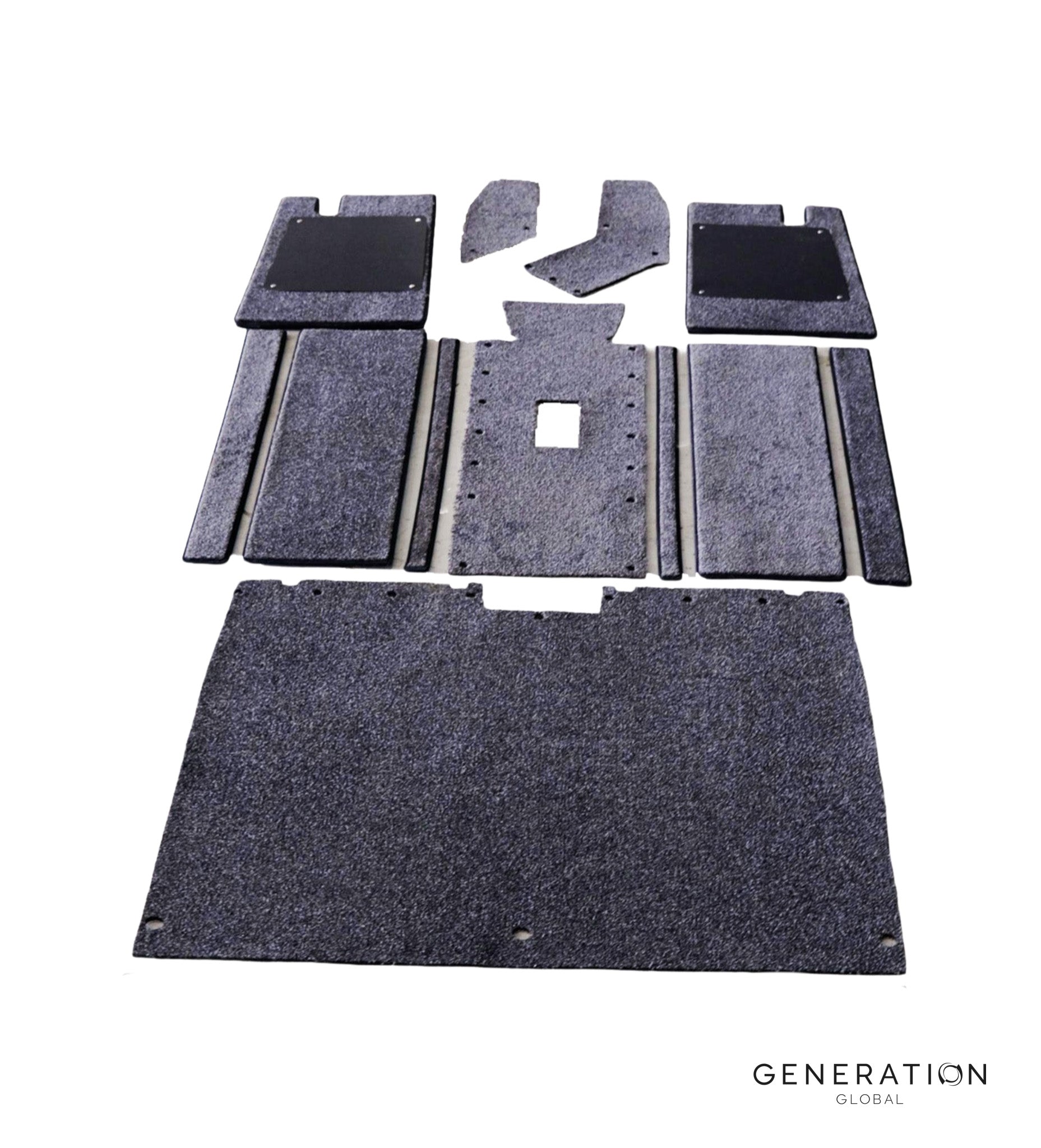 Piper PA-28-140 Carpet set for aircraft interior