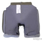 Grey sheepskin seat pan cover for Bombardier Q300/Q400 – designed for Captain/First Officer seats, OEM Goodrich, certified and cockpit-ready.