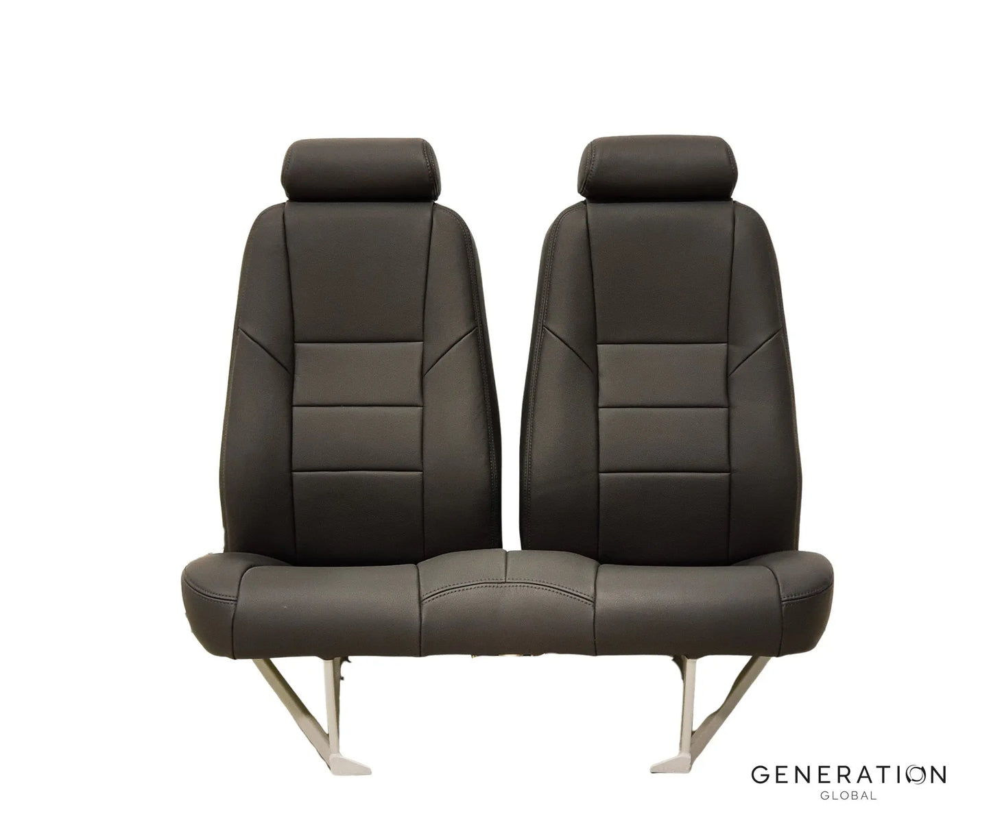 Cessna C180/c185 Middle Bench Seat Upholstery - High Back (1974-81) Leather Kit