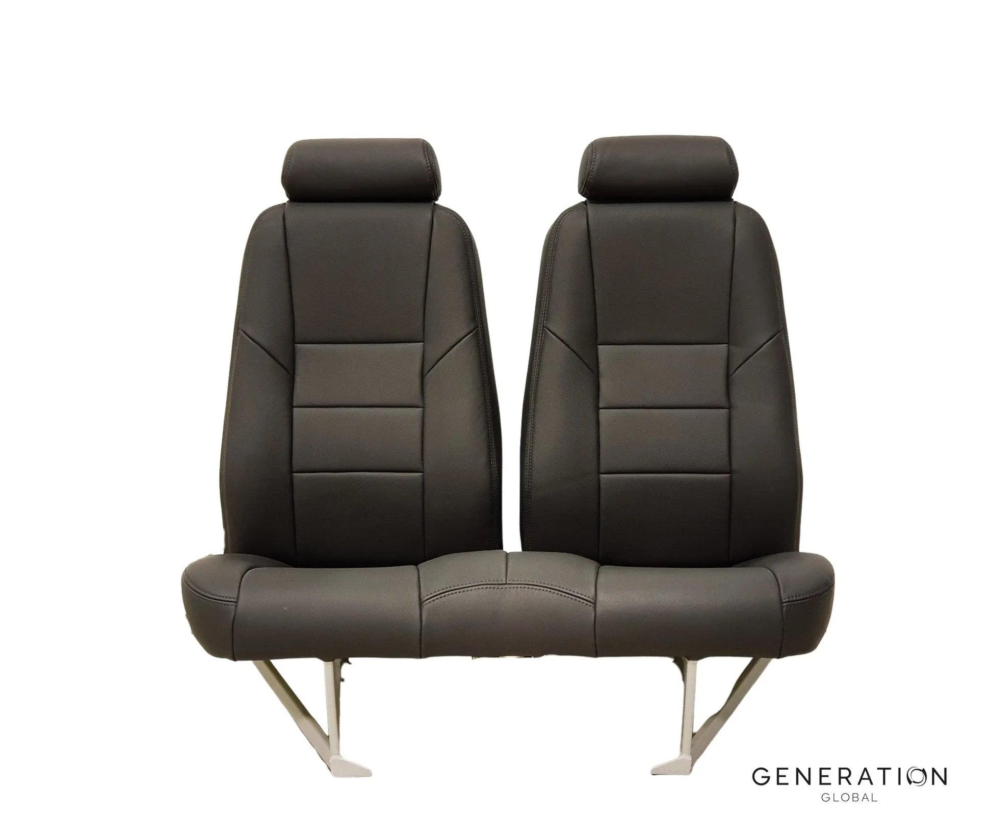 Cessna C180/c185 Middle Bench Seat Upholstery - High Back (1974-81) Leather Kit