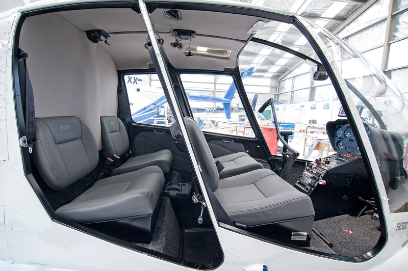 Bespoke Robinson Helicopter interior
