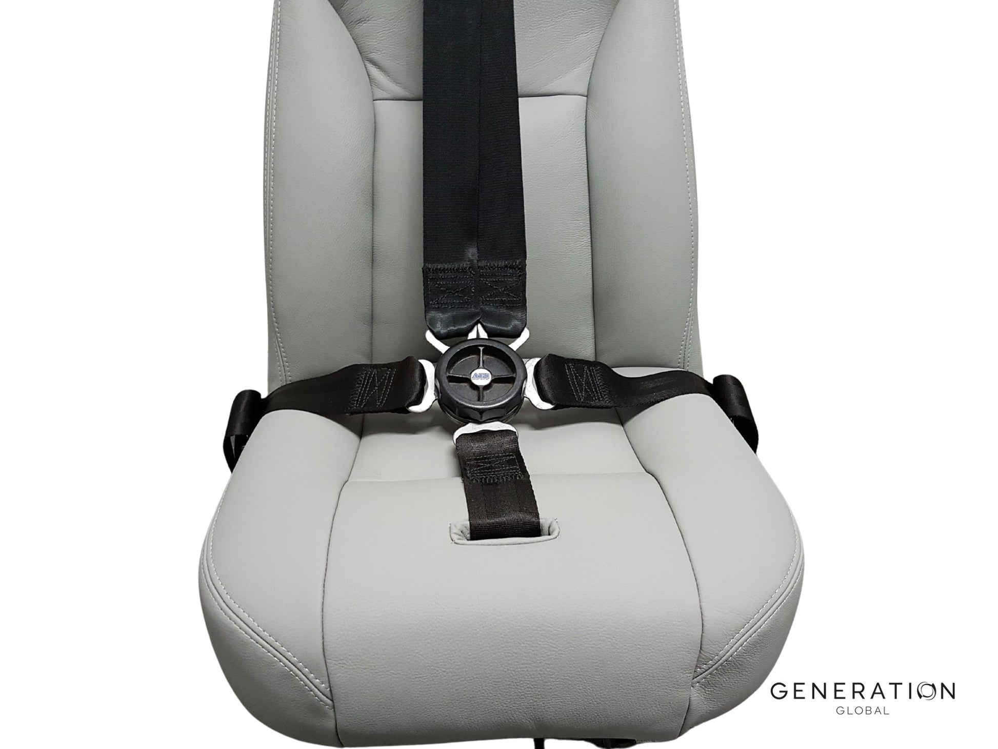 Cessna C208 Caravan Aircraft Interior Pilot/Co-Pilot Leather Seat Upholstery Assembly