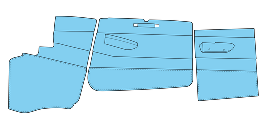 C172 Sidewall Trim Panels