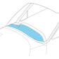 Cessna C177 Aircraft Interior Glareshield Vinyl Cover – Black UV-Stabilised Panel Trim