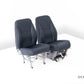 Cessna 206 Aircraft Interior leather seat upholstery with Genlite foam cushions and diaphragms.