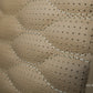 Cessna 206 Aircraft Interior leather seat upholstery with Genlite foam cushions and diaphragms.